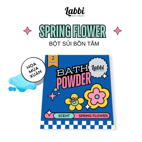 Bột sủi bồn tắm Labbi SPRING FLOWER