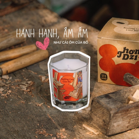 Nến Thơm Dzị 111gram xưởng cưa của bố