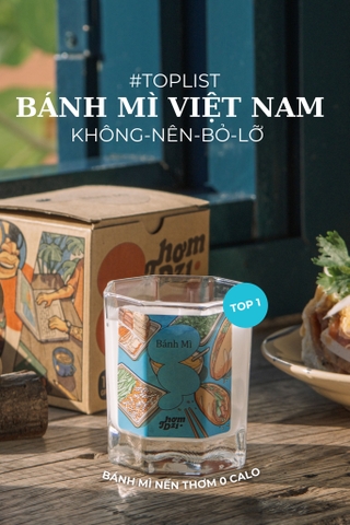 Nến Thơm Dzị 111gram bánh mì