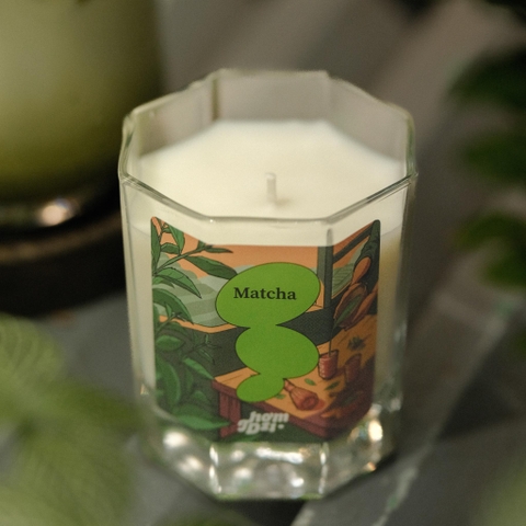 Nến Thơm Dzị 111gram matcha
