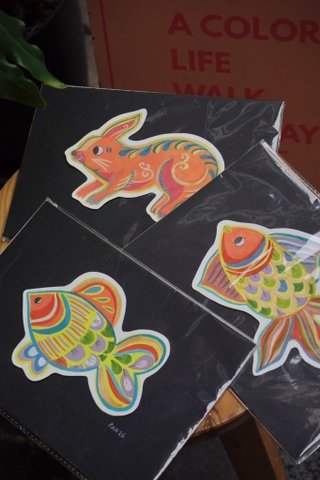 Tranh gốc trung thu Ornaments
