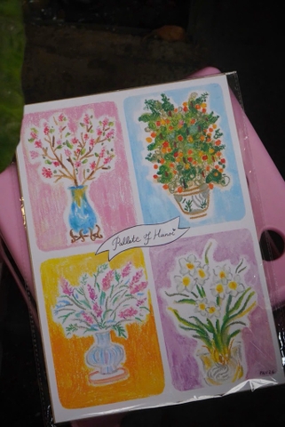 Tranh Pan Palette of Hanoi a4