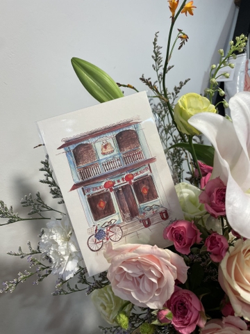 Thiệp Hội An Mai Lê x Líu Lô