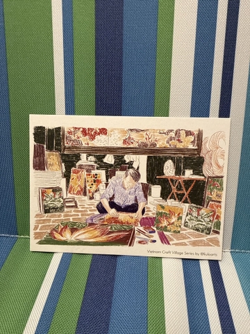 Thiệp Làng Nghề Hạ Thái Líu Lô