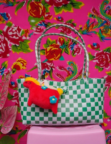 Làn Líu Lô xanh lá cây trắng 265