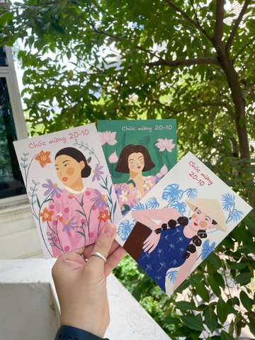 Thiệp 20 / 10 Mai Lê