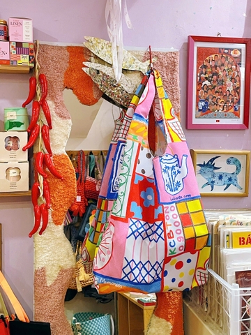 Túi dù gập Vietnam Memories / Foldable Bag Vietnam Memories 40 x 65 x 6 Líu Lô