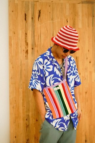 Stripe Bucket Hats Maru