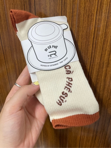 Tất Resocks Đi Cà Phê - Cà Phê Sữa M