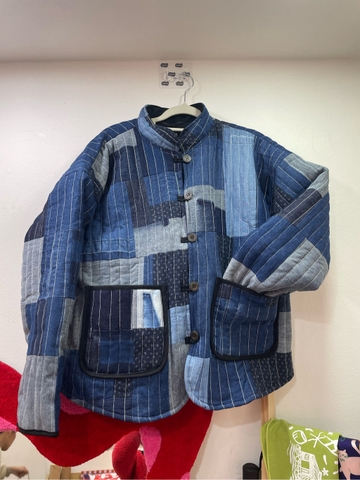 Áo chần bông 2490 T2/26 Chế Upcycled Clothing