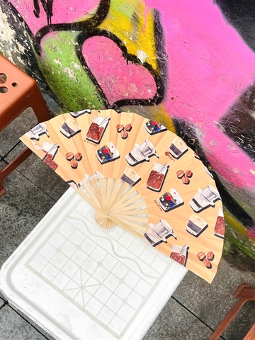 Quạt cà phê Mai Lê x Líu Lô