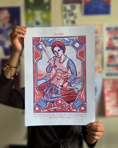 Poster Bà Triệu Lộn Xộn