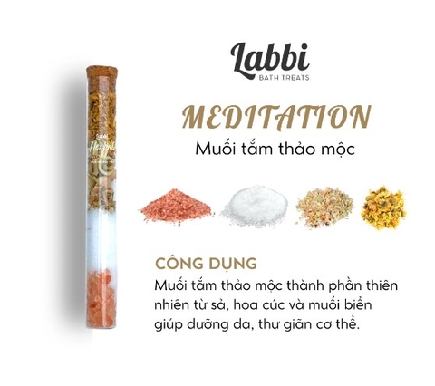 MUỐI TẮM LABBI MEDITATION