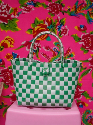 Làn Líu Lô xanh lá cây trắng 180