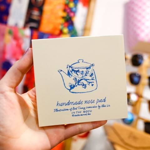 Giấy ghi chú notepad Bình Gốm Mai Lê