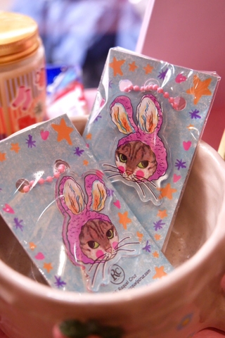 Móc chìa khóa Bunny Keychain Raquel Cruz