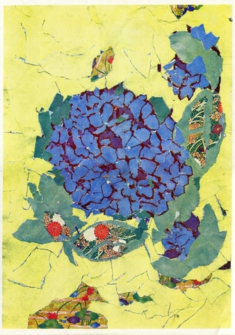 POSTER Hoa Giả II W297 x H420mm / Printed with Yellow, Blue & Fluo / Pink Paper: Arena 90gsm We Do Good