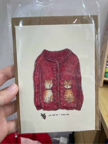 Thiệp Lovely Duo Haru Craft