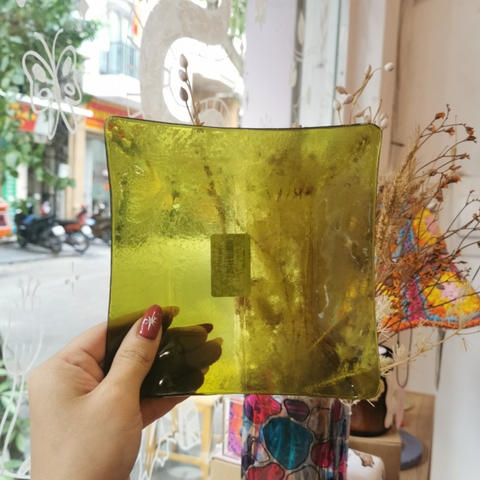 Đĩa thủy tinh tái chế 100