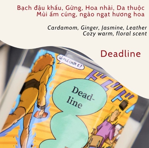 Nến Thơm Dzị 111gram dead line