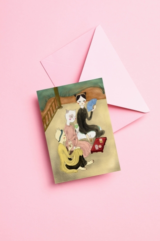 Thiệp Miêu hoạ (3 loại) Posters Thingy