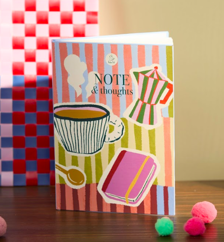 Sổ A5 Dot Líu Lô coffee 100gsm / 120 page