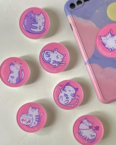 Pop socket Mai Lê 12 cung hoàng đạo