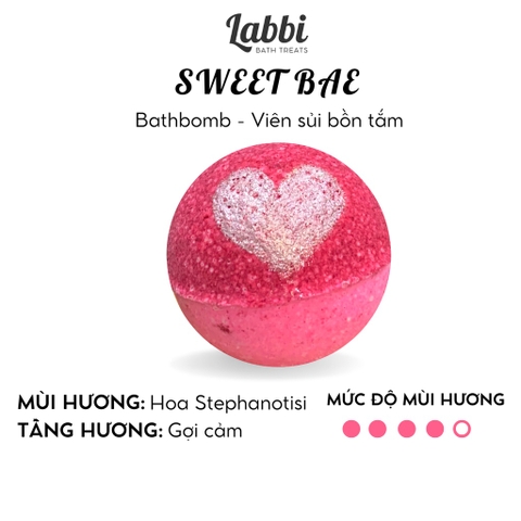 Viên sủi bồn tắm SWEET BAE 120gr Labbi