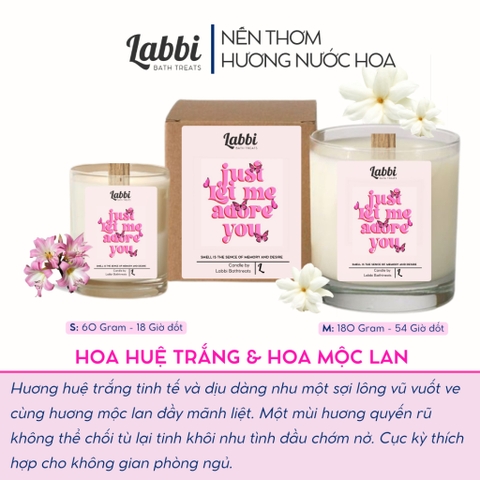 Nến Labbi JUST LET ME ADORE YOU - 180GRAM