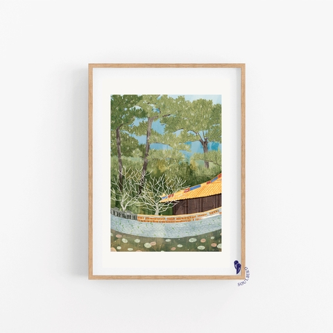 Tranh Soulbird A3 Winter Palcace