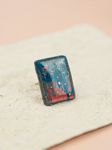 Nhẫn Lacquer Sơn Mài Líu Lô x Lê Tâm 8