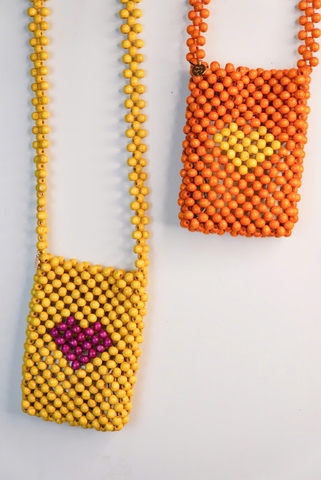 Túi Beaded Heart Maru