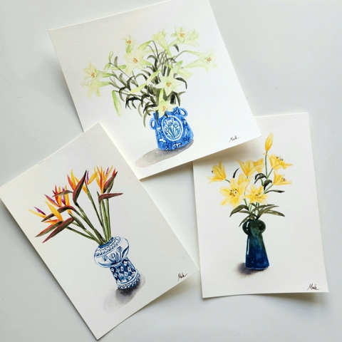 Tranh gốc không khung 480 Mai Lê