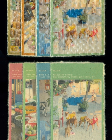 Dó Postcards / Postcards in trên Giấy Dó Strange Visuals