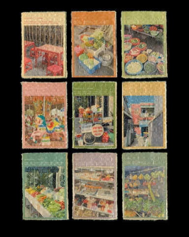 Dó Posters / Posters in trên Giấy Dó A4 Strange Visuals