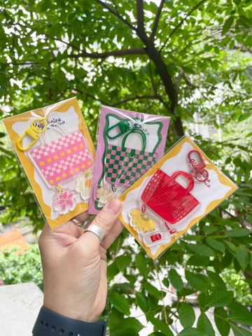 Móc khoá làn Mai Lê x Líu Lô