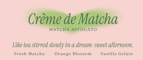 Nước hoa tóc creme de matcha affogato Lilou x Líu Lô