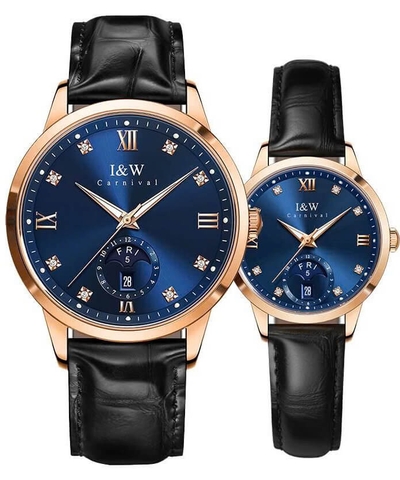 Đồng Hồ Đôi I&W Carnival 55831D1 Automatic