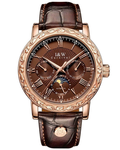 Đồng Hồ Nam I&W Carnival 55906G-D2 Automatic