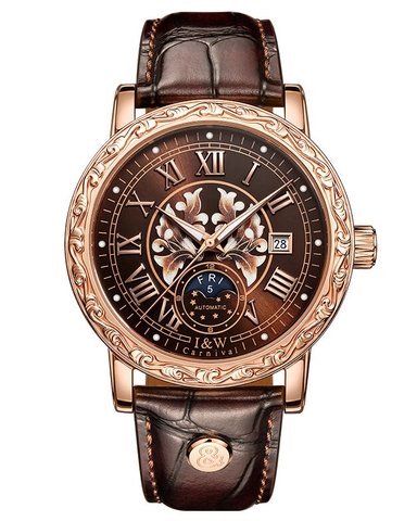 Đồng Hồ Nam I&W Carnival 55905G-D1 Automatic