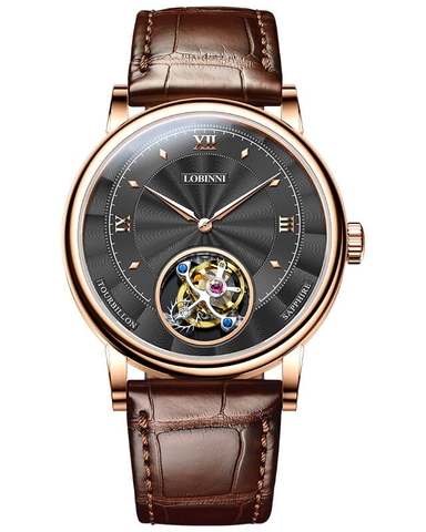 Đồng Hồ Nam Lobinni No.8881-2 Tourbillon