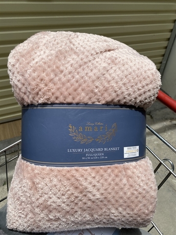 [Chăn Mỹ] Chăn Lông Thỏ AMARI Kích Thước Châu Âu 228x228cm Siêu Mềm Tuyệt Đối Không Rụng Lông