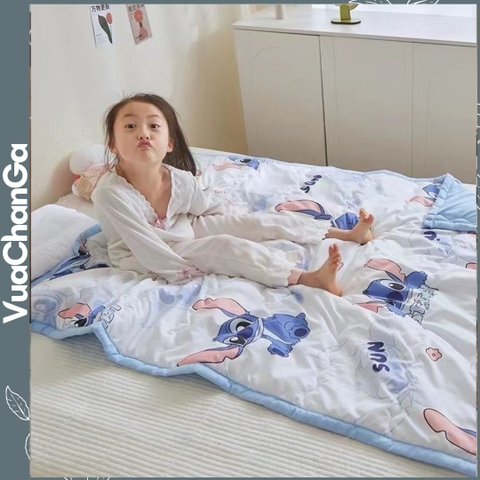 Chăn Đũi Trẻ Em 1x 1m5 Siêu Mềm Có Tặng Túi Xách