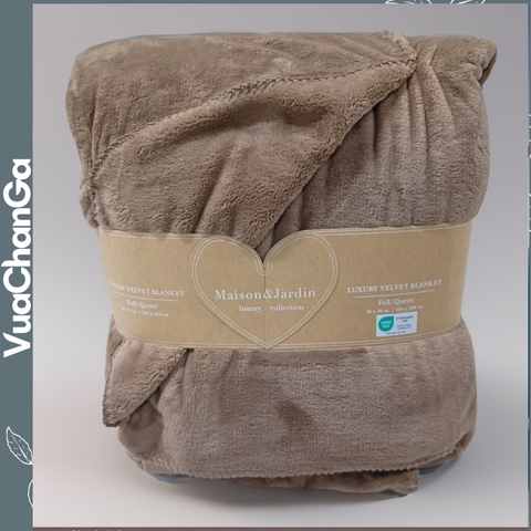 [Chăn Mỹ] Chăn Lông Cừu MAISON & JARDIN siêu thị Costco Mỹ Siêu Sang Siêu Mềm VuaChanGa
