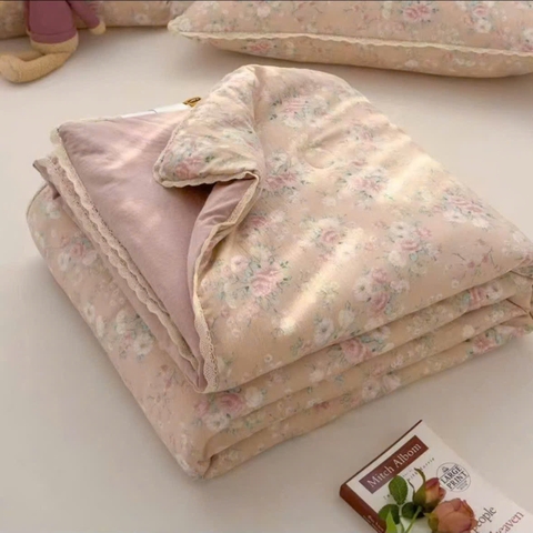 Chăn Cotton Tơ Tre Hàn Quốc ORAKAI Siêu Mềm Cực Mát
