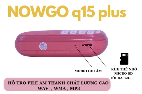 Nowgo Q15 plus , nogo q15