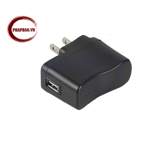Cốc sạc đen 5V 0.5A