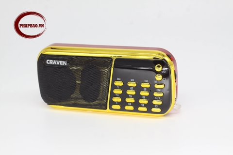 Đài craven CR 853 ( Nguyên pin+ cable)
