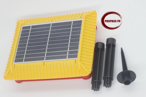 Máy niệm phật năng lượng mặt trời mái nhà có Tụng kinh địa tạng