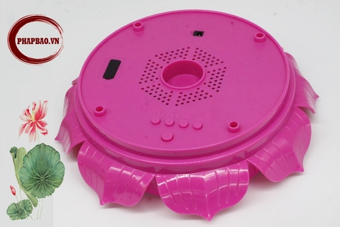 Đài niệm phật năng lượng mặt trời hoa sen PHÁP BẢO